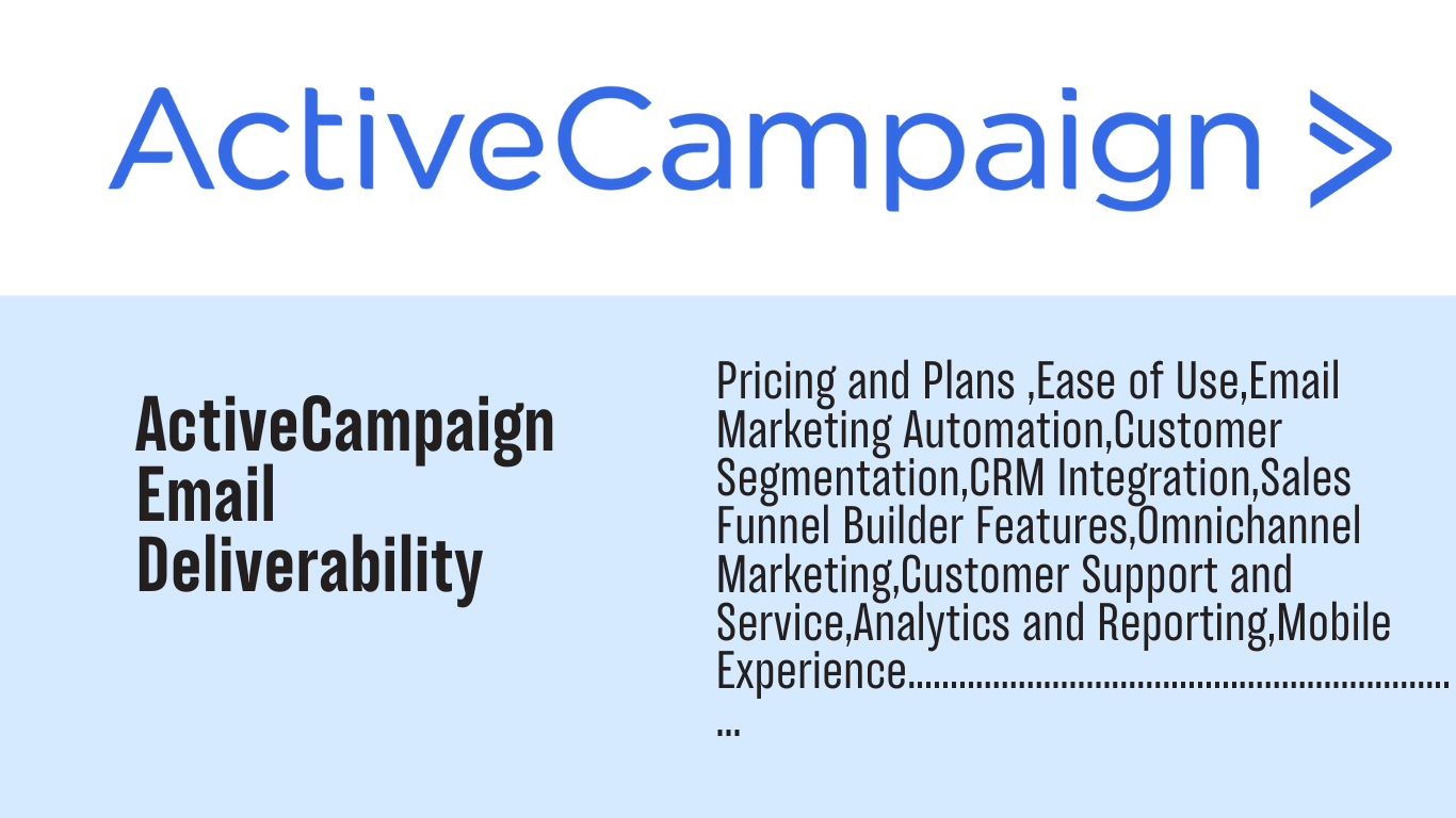 Read more about the article ActiveCampaign email deliverability: Innovative Deliverability Solutions with ActiveCampaign