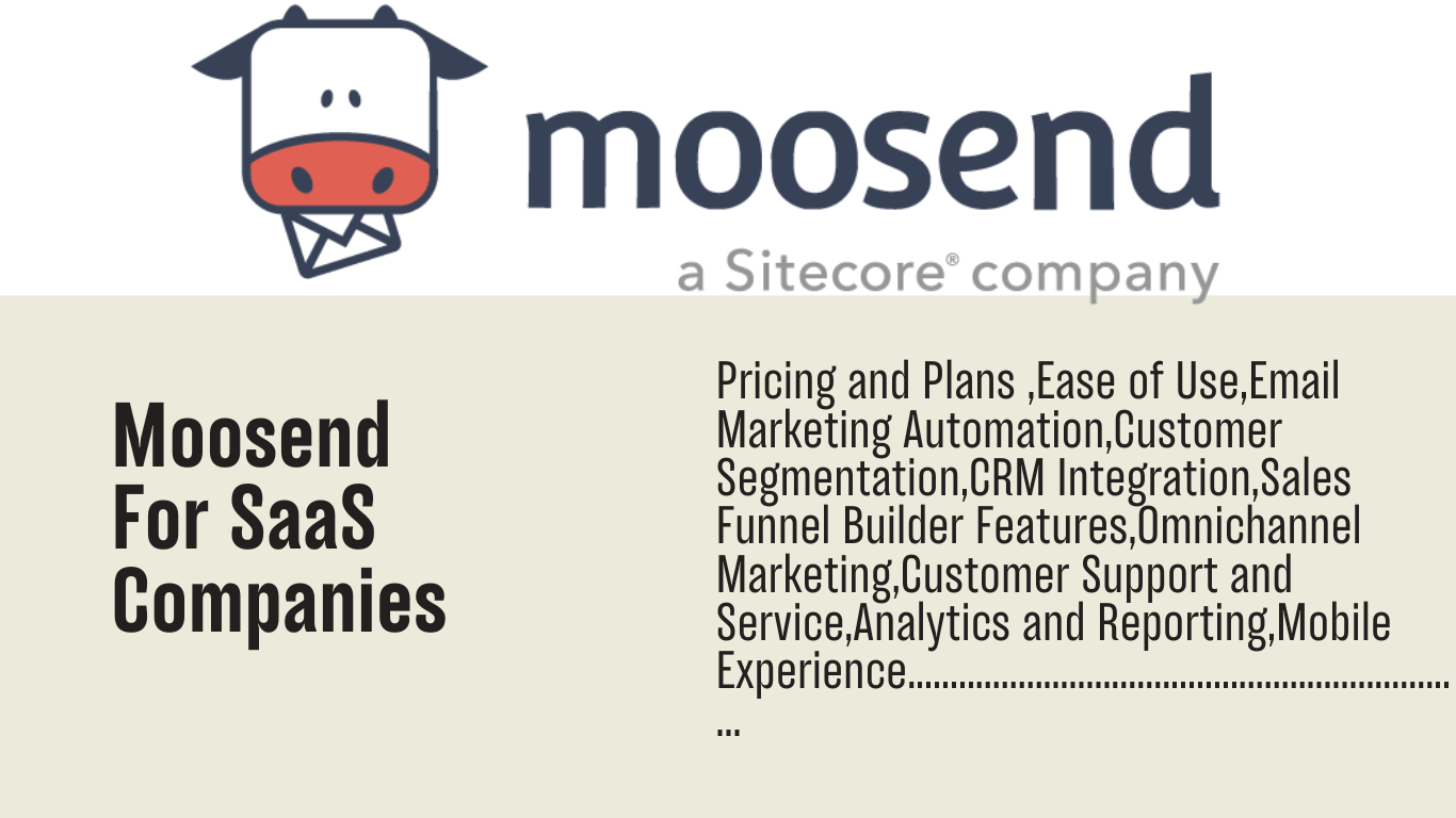 Read more about the article Moosend for SaaS companies: Moosend is the Game-Changer SaaS Companies Need for Marketing Automation