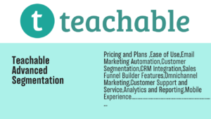 Read more about the article Teachable advanced segmentation: Exploring Teachable Segmentation for Enhanced Student Engagement