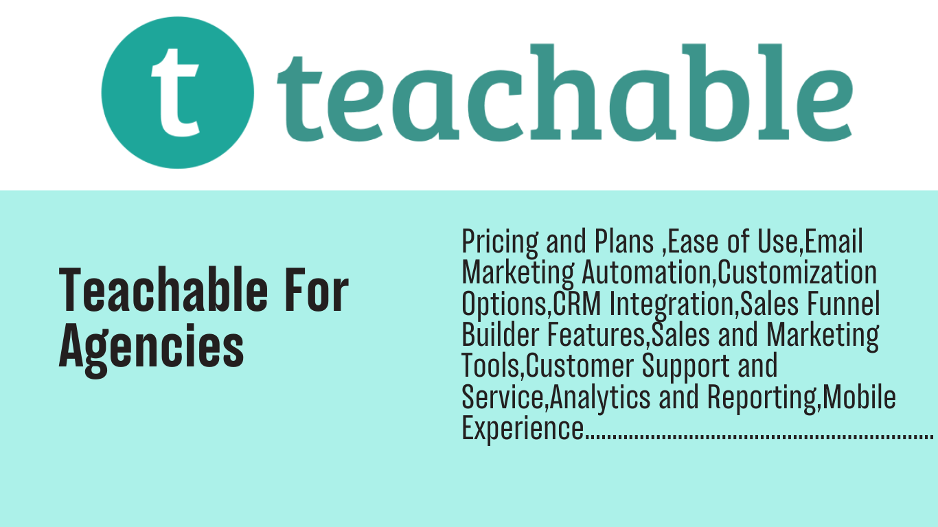 Read more about the article Teachable for agencies: Best Practices for Creating, Managing, and Selling Courses